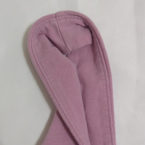 Abercrombie & Fitch Square Neck Sleeveless Bodysuit, Color Dusty Pink Size L - Picture 4 of 15